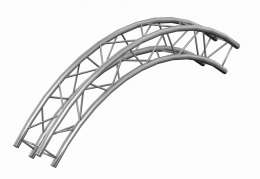 CT290-430CIR-90 290MM (12IN) TRUSS ARC (90), CREATES 3M (9.8FT) OUTSIDE DIAMETER CIRCLE