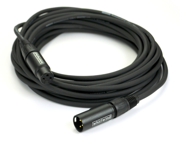 WHI-MK450 CABLE - MICROPHONE, MK4, XLRF TO XLRM, 50', ACCUSONIC+2