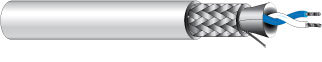 D4851GY0500 1P 24G STRD BRAID SHL PVC / 1 PR. 24AWG SHLD RS-485 CM / SERIAL DATA AND CONTROL LOW CAPACITANCE