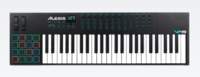 49-KEY USB CONTROLLER WITH 16-RGB BACK LIT PADS, 8 KNOBS AND 24 BUTTONS.
