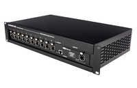 10 PORT POE MONITOR HUB,ONBOARD NETWORK PORT, CAN BE OUTFITTED WITH OPTION I/O COMPATIBLE WITH DANTE