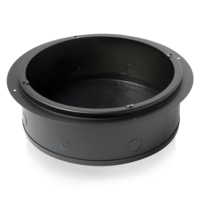 8" FLANGED ROUND ENCLOSURE, RECOMMENDED TILE BRIDGE EQ81