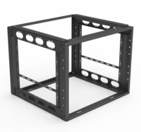 8RU FURNITURE RACK 18" DEPTH 19" WIDE, OPTIMIZED FOR IN CABINET MOUNTING