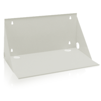 WALL SHELF WITH WIRE ACCESS FOR WALL MOUNTING OF AMPLIFIERS OR ELECTRONIC EQUIPMENT