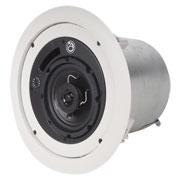 FAP42T 4" COAXIAL CEILING SPEAKER SYSTEM- 70V/100V 16W TRANSFORMER & 8OHM BYPASS, WHITE(PRICED EA, BUY 2'S)