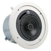 FAP62T 6" COAXIAL CEILING SPEAKER WITH 70V 32W TRANSFORMER & 8OHM BYPASS, WHITE (PRICE EA, BUY PR)