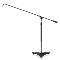 STUDIO BOOM MIC STANDS WITH AIR SUSPENSION SYSTEM  43" TO 68" - EBONY