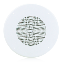 8&quot; DUAL CONE CEILING SPEAKER  25V/70V ,5W TRANSFORMER, MODEL 62-8 BAFFLE, AND VOLUME CONTROL KNOB