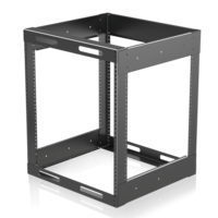 EASY-TO-ASSEMBLE, STACKABLE UTILITY FRAMES / OPEN CABINET FRAME - 12 RU