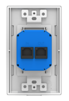 A-XLR-US ATMOSPHERE REMOTE XLR INPUT / WHITE WALL PLATE