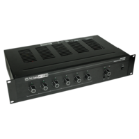 AA240G 6-INPUT 240W MIXER AMPLIFIER W/GLOBAL POWER SUPPLY 25V, 70V, 100V, 8OHM / INCLUDES RACK KIT