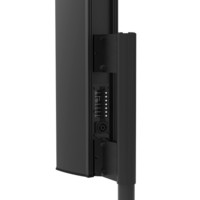 ALA20T-B TWENTY 3" FULL RANGE SPEAKER AND SEVEN TWEETER LINE ARRAY SPEAKER WITH 60W 70.7V TRANSFORMER - BLACK