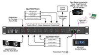 AP-S15IP 19" RACK MOUNT IP ADDRESSABLE POWER DISTRIBUTION UNIT