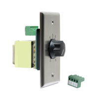 AT35-PA DELUXE PRIORITY, PLATE MOUNTED 35W ATTENUATOR W/PRIORITY RELAY, 3DB STEPS