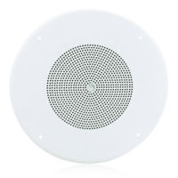 8” COAXIAL LOUDSPEAKER WITH 70V 8W TRANSFORMER &amp; 62-8 WHITE BAFFLE WITH HYFIDROPHOBIC TREATMENT