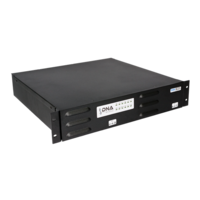 DNA2404DH DIGITAL NETWORK 4-CH POWER AMPLIFIER WITH DANTE™ INTERFACE, 600W/CH., 100V (240VAC)