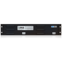 DNA2404DL SERIES UL-1711 LISTED 70.7-VOLT 4-CHANNEL AMPLIFIER WITH DANTE™ NETWORK AUDIO