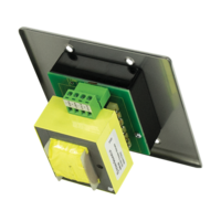 E408-250 PRECISION, PLATE MOUNTED 250W ATTENUATOR, 1.5DB STEPS / 2 GANG STAINLESS STEEL PLATE