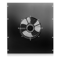 HIGH POWER (550 CFM) TOP-MOUNTING FAN PANEL 25&quot; DEEP RACK