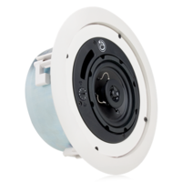 EN54-24 CERTIFIED 4&quot; SHALLOW MOUNT COAXIAL IN-CEILING SPEAKER WITH 16-WATT 70/100V TRANSFORMER