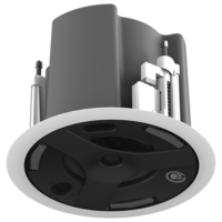 4.5&quot; COAXIAL IN-CEILING SPEAKER WITH 32-WATT 70V/100V TRANSFORMER, PORTED ENCLOSURE, AND SAFETY