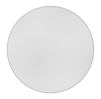 FAP63T-W 6.5&quot; CEILING SPEAKER WITH WHITE ROUND EDGELESS GRILLE (PRICED EA, SOLD PR)