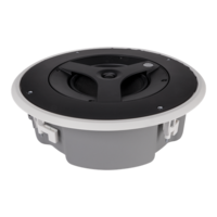 FAP63TC-W 6.5" SHALLOW MOUNT IN-CEILING SPEAKER 32W 70V/100V TRANSFORMER (PRICE EA, BUY PR)