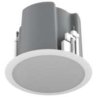FAP63TUC-W 6.5" COAXIAL IN-CEILING SPEAKER WITH 32-WATT 70V/100V TRANSFORMER, PORTED ENCLOSURE, AND SAFETY
