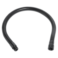 GN-13E 13" FLEXIBLE GOOSENECK EBONY BLACK , ATTACH TO ANY MIC STAND OR ADAPTER WITH 5/8"-27 TREADS