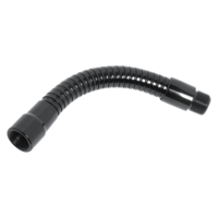 GN-6E 6" FLEXIBLE GOOSENECK EBONY (BLACK) / ATTACH TO ANY MIC STAND OR ADAPTER WITH 5/8"-27 TREADS