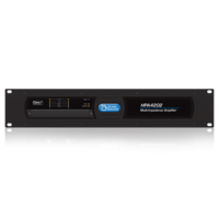 HPA4202 HPA SERIES 2100W X 2 POWER AMPLIFIER - 70.7V/100V AND 2OHM, 4OHM, AND 8OHM OUTPUT CONFIGURABLE