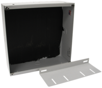 FLUSH MOUNT STRAIGHT ENCLOSURE FOR I8S+, I8SM+, IP-8SM