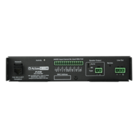 IP-ZCM SINGLE OUTPUT POE+ IP ADDRESSABLE IP-TO-ANALOG GATEWAY  W/(2) GP I/O, MIC IN, BUILT-IN AMP