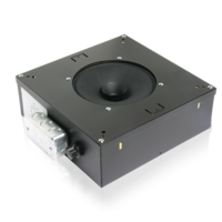 8&quot; SOUND MASKING SPEAKER WITH 70.7V-5W TRANSFORMER AND CHANNEL RAIL ENCLOSURE