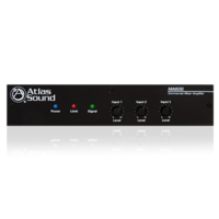 60 WATT 3 INPUT MIXER AMPLIFIER WITH GLOBAL POWER SUPPLY