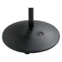 MS-12CE LOW-PROFILE MIC STAND EBONY / BLACK - ECONOMICAL, GENERAL PURPOSE FLOOR STAND / MIC STAND