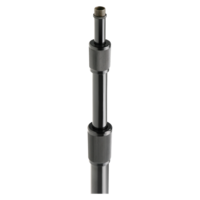MS43E FULLY ADJUSTABLE 3 SECTION MICROPHONE STAND, EBONY