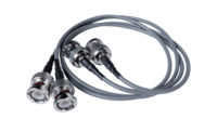 WIRELESS MICROPHONE 18&quot; MALE TO MALE BNC CABLE (PAIR)