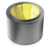 8&quot; Q SERIES 1 CUBIC FT CYLINDRICAL ENCLOSURE WITH UNDERCOATING