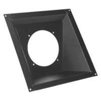 QPLATE40 ENCLOSURE MOUNTING PLATE 40 DEGREE OFFSET