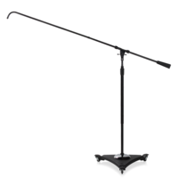 STUDIO BOOM MIC STANDS WITH AIR SUSPENSION SYSTEM  43&quot; TO 68&quot; - EBONY