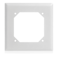 SEMI-FLUSH ADAPTER - NEUTRAL COLOR FOR NEITRAL VOICE / TONE LOUDSPEAKERS