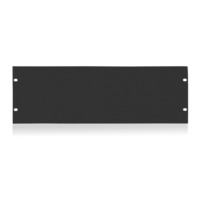 19&quot; BLANK 4RU RECESSED RACK PANEL