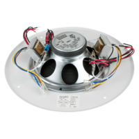 UKT25-2C-U51-8 8" DUAL VOICE COIL LOUDSPEAKER FOR FIRE PROTECTIVE SIGNALING WITH 25V-5W TRANSFORMER AND U51-8