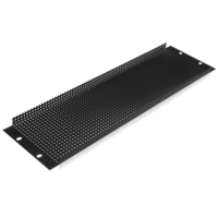 19&quot; 3RU RECESSED VENT RACK PANEL