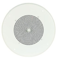 ASWG1DK AMPLIFIED CEILING SPEAKER W/BRIGHT WHITE GRILLE / 8
