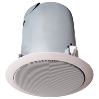 CEILING SPEAKER -SUPERIOR SOUND IN A VERY COMPACT ENCLOSURE (7-1/4&quot; DIAMETER) FOR 70V AND 8OHM