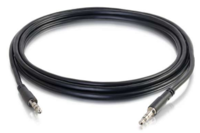 10FT SLIM AUX 3.5MM AUDIO CABLE - MALE TO MALE