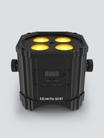 EZLINK PAR Q4BT 100% WIRELESS QUAD-COLOR (RGBA) LED PAR FIXTURE -BATTERY POWERED W/BLUETOOTH(BT AIR)