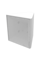 50 X 50 DEGREE TRAPEZOIDAL SPEAKER, PASSIVE INSTALL VERSION, WHITE